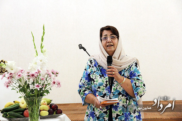 برگزاری آیین جَشَنخوانی نامگانه زندهیاد پروین مهربانی زردشتی 5 5 25