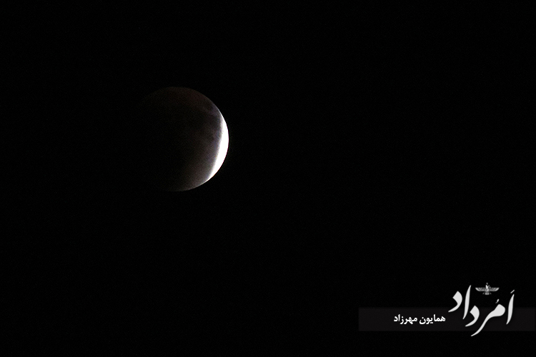 خودنمایی ماه سرخفام در آسمان ایران و جهان 7 6 8