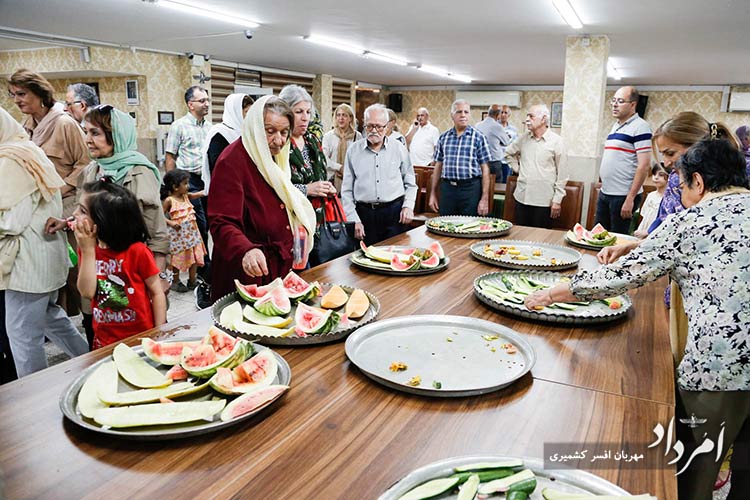 آیین گهنبار پیتهشهم گاه خانه نرگس در نوبت پسین 40 82A7231