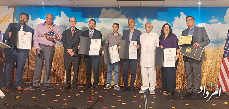 جشن مهرگان با باشندگی نماینده کنگره آمریکا در مرکز زرتشتیان لسآنجلس برگزار شد 29 9 4 1