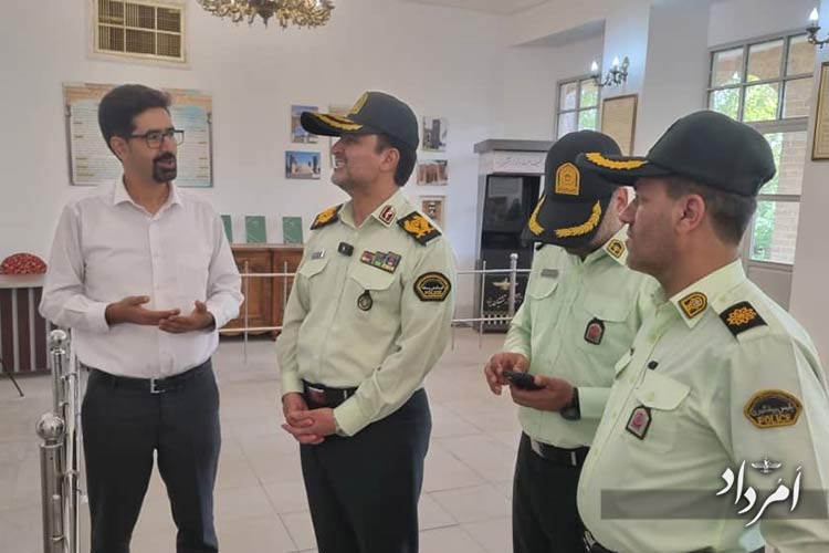 دیدار فرمانده انتظامی استان یزد از آتشکده زرتشتیان 4 WhatsApp Image 2025 09 24 at 3.32.22 PM