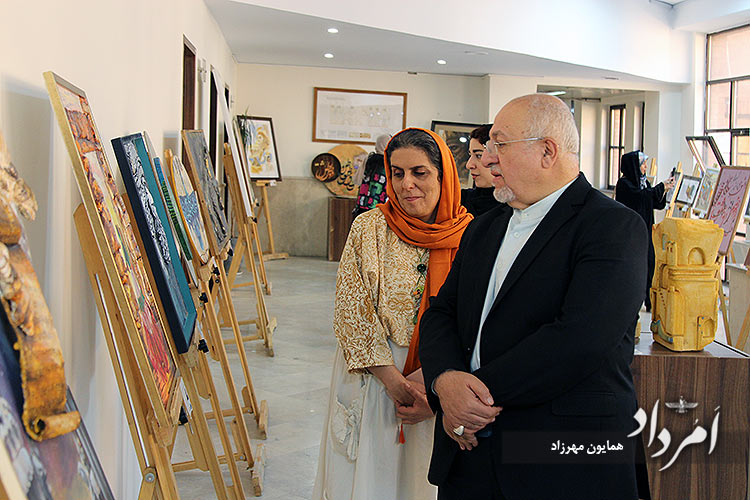 کوروش از نگاه هنرمندان در نمایشگاه کوروش بزرگ، میراث مهربانی و مدارا 18 13 49