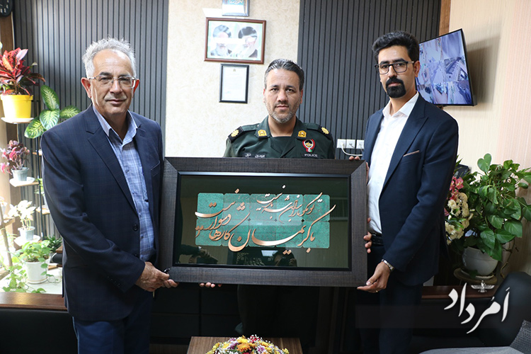 دیدار انجمنهای زرتشتیان یزد با فرماندهان نیروی انتظامی استان یزد 4 14 18