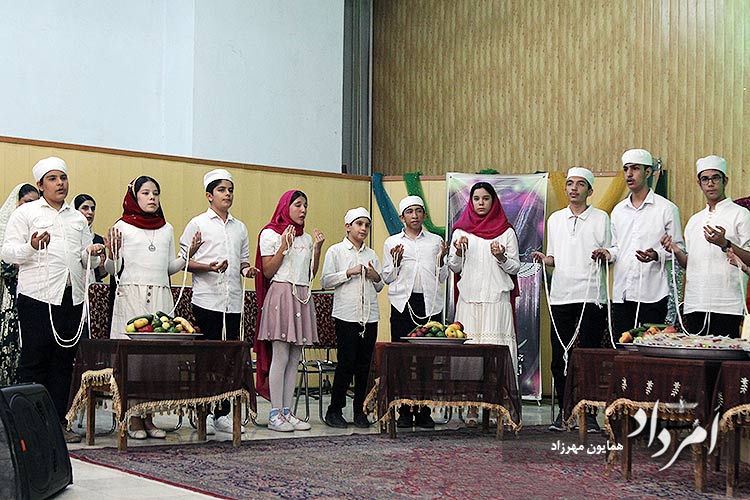 برگزاری آیین گهنبار دانشآموزی در جشن مهرگان مارکار تهرانپارس 13 14 4