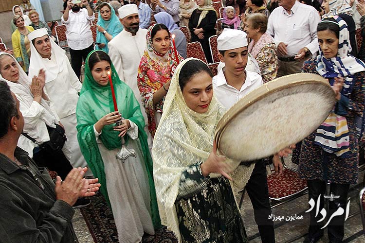 برگزاری آیین گهنبار دانشآموزی در جشن مهرگان مارکار تهرانپارس 2 3 7