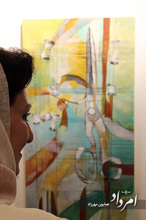 نگاهی به نمایشگاه نقاشی آزیتا امجد با نام مهر اَمِرِتات 23 30 11