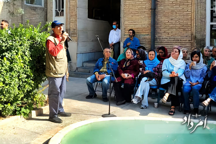 خوانش اوستای آبزور جشن آبانگان در آتشکده تهران 33 32 20