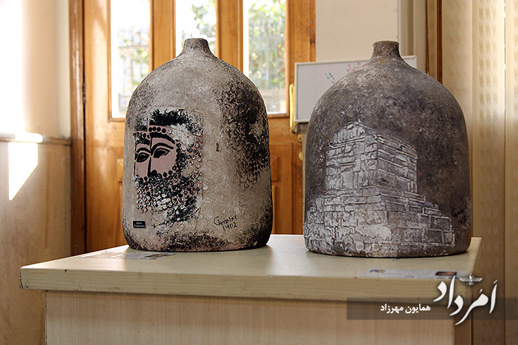 کوروش از نگاه هنرمندان در نمایشگاه کوروش بزرگ، میراث مهربانی و مدارا 10 37 7