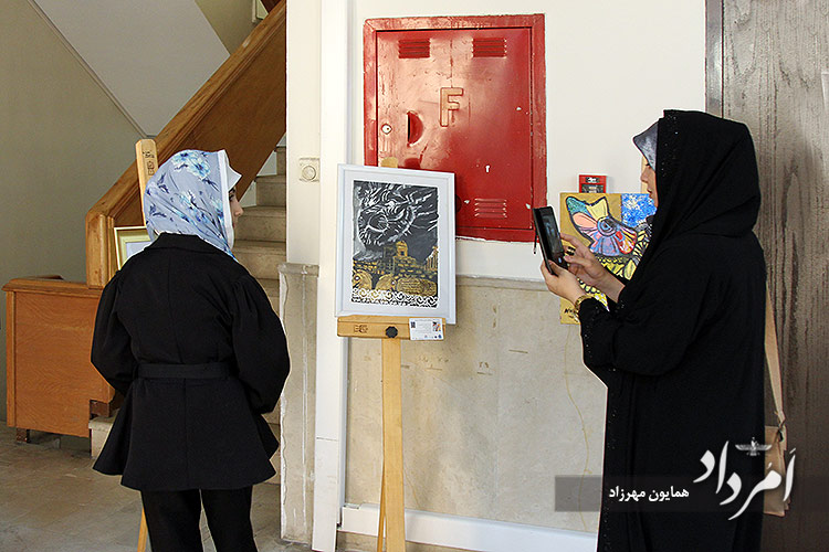 کوروش از نگاه هنرمندان در نمایشگاه کوروش بزرگ، میراث مهربانی و مدارا 5 38 4