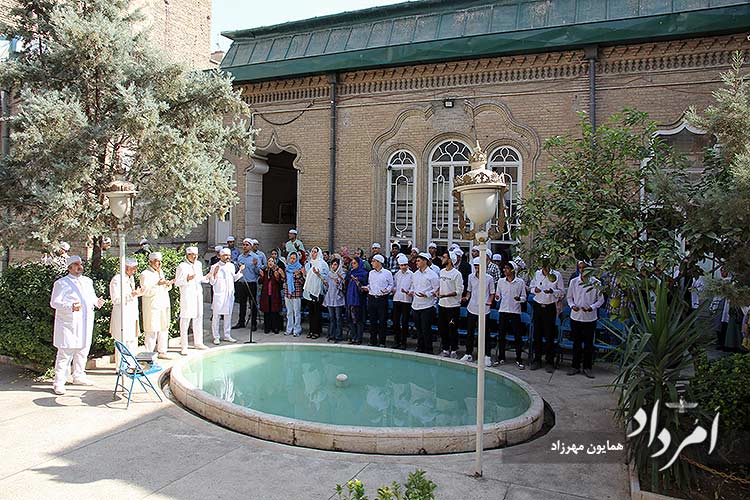 خوانش اوستای آبزور جشن آبانگان در آتشکده تهران 7 7 68
