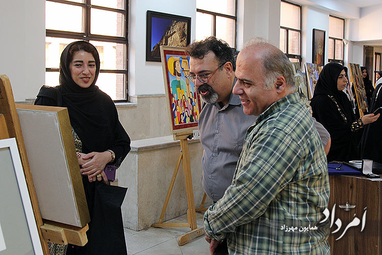 کوروش از نگاه هنرمندان در نمایشگاه کوروش بزرگ، میراث مهربانی و مدارا 11 7 77