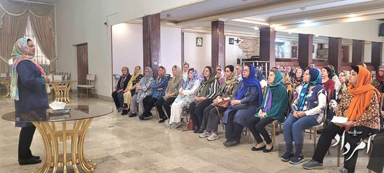 باشندگی بهشید برخوردار در نشست ماهیانه سازمان زنان زرتشتی 3 IMG 20251027 WA0021