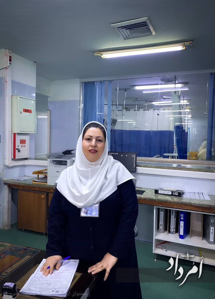 فرین نمیرانیان، پرستار نمونه استان یزد شد 2 1 3