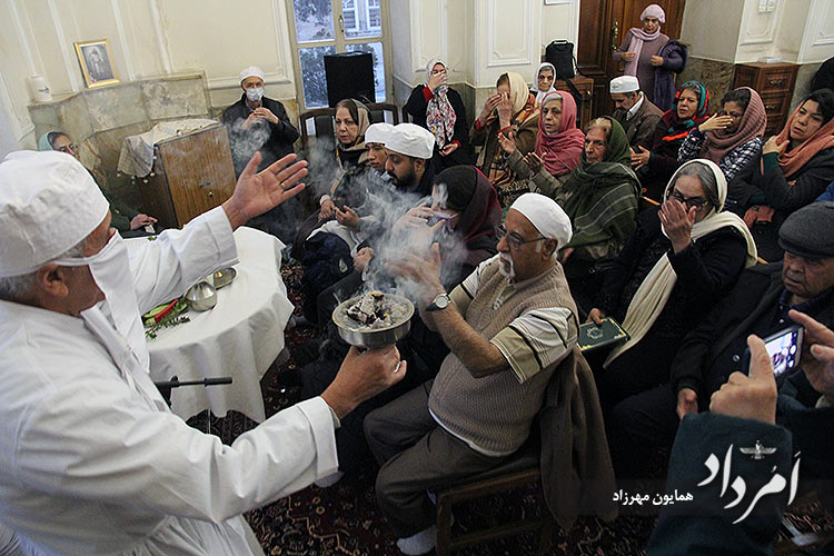 آوای واجیشت گَهَنبار میدیاریمگاه در آتشکده تهران پیچید 21 25 27