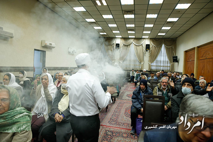 آیین آفرینگانخوانی درگذشت اشوزرتشت در تالار ایرج تهران 21 30 18