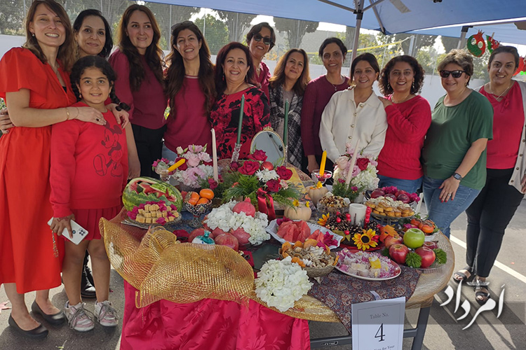 قرمزپوشان یلدایی و پیشوازیِ شب چله در جشنواره مرکز زرتشتیان کالیفرنیا 32 36 2