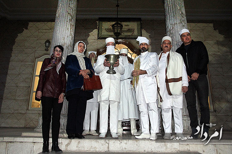 آتشافروزی آیین جهانی سده در آتشکده تهران 12 20 13