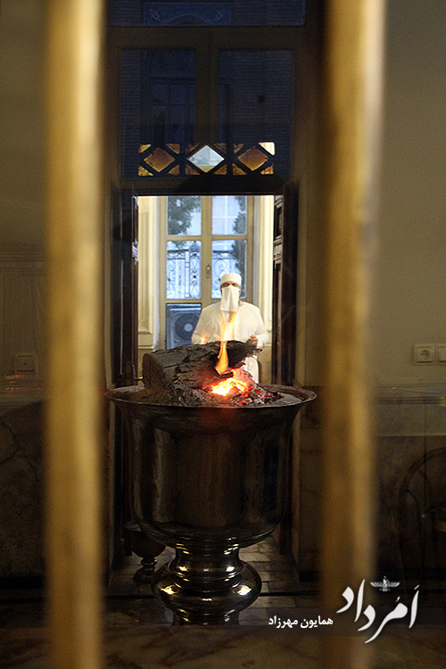آتشافروزی آیین جهانی سده در آتشکده تهران 4 57 1