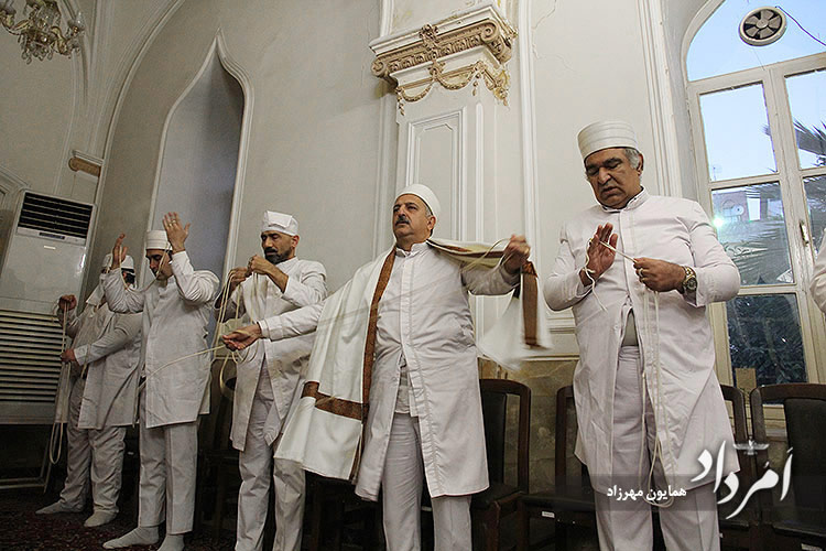 آتشافروزی آیین جهانی سده در آتشکده تهران 6 60 1