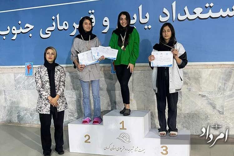 دیبا ساسانی برنده نشان طلا