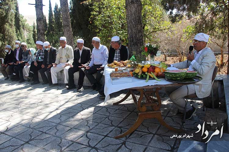 گهنبار در آرامگاه شیراز