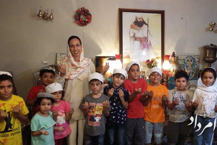 اشتاد ایزد و تیرماه در ادریان بزرگ تهران