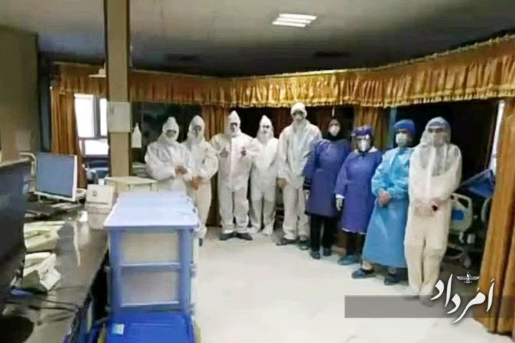 پیش‌کش پیام سپاسداری سازمان زنان زرتشتی به کادر درمانی کرونا