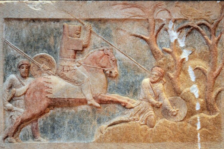 سنگ‌نگاره سرباز هخامنشی