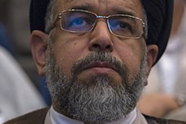 محمود علوی وزیر وقت اطلاعات ایران