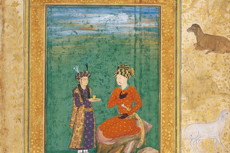 23_Abu'l_Hasan._Shah_'Abbas_I_Of_Iran_Attended_By_a_Page._Aga_Khan_Museum,_Geneva
