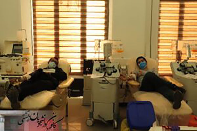 اهدای خون هموندان کانون دانشجویان زرتشتی
