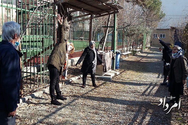 اشتاد ايزد و دي ماه در آدريان بزرگ