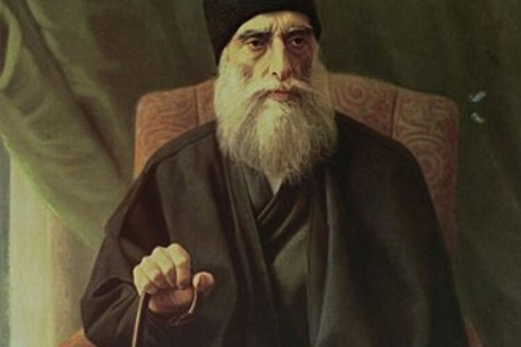 پرتره عضدالملک اثر کمال‌الملک