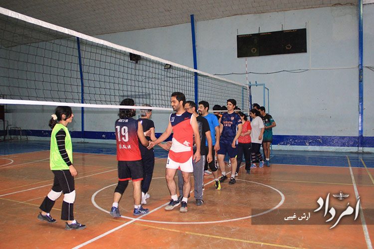 مسابقات والیبال یادواره روانشاد نادر نوذری