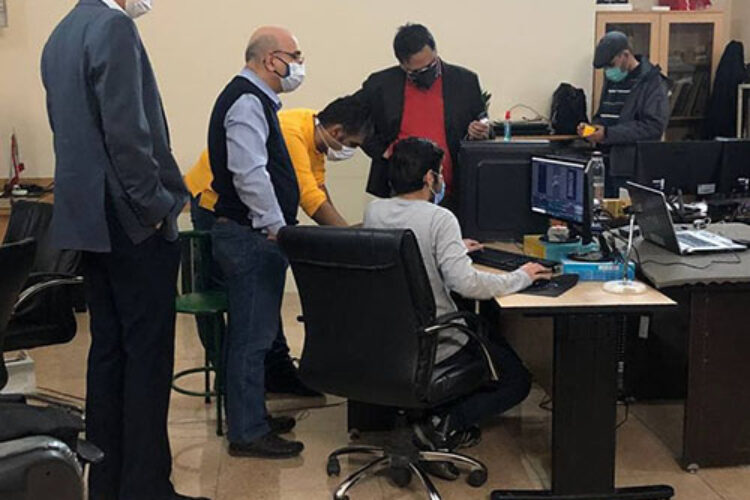 پشتیبانی پخش زنده در دبیرستان فیروزه بهرام