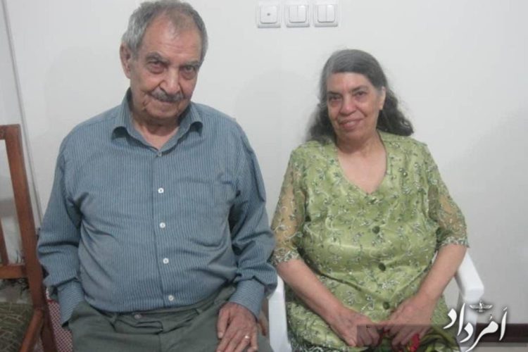 روانشادان دولت دینیاریان و اسفندیار مرادیان- 2014