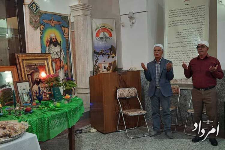 جشن زادروز اشو زرتشت-آتشکده اله‌آباد