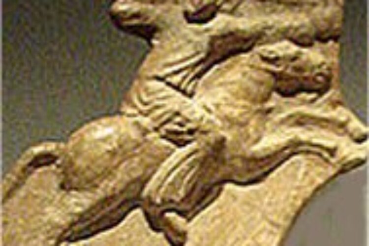 تندیس یک سوار نظام اشکانی